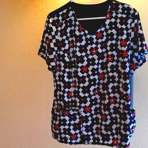 Cherokee Infinity scrub top